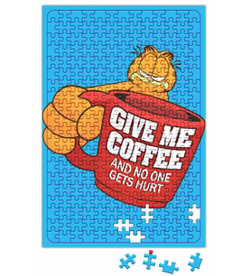 Garfield Give Me Coffe Garfield Bana Kahve Ver Puzzle