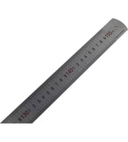 İşkur Makina Metal Paslanmaz 150Cm Çelik Cetvel Metre
