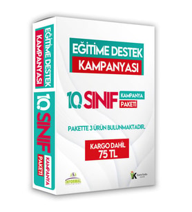 10.Sınıf Eğitime Destek KAMPANYASI PAKET Set