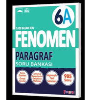 FENOMEN YAYINLARI 6 Paragraf A Soru Bankası
