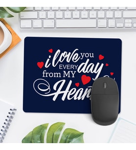 Seni Her Gün Seveceğim Mousepad