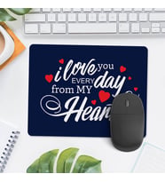 Seni Her Gün Seveceğim Mousepad
