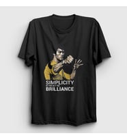 Presmono Unisex Siyah Brilliance Bruce Lee T-Shirt 256625tt