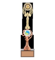 ODAK KUPA - Figürlü Kupalar - Melek Figürlü Kupalar FG-034 C - 38 cm
