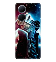 Vivo V29 Lite Kılıf Silikon Desen Özel Seri Play Me 1757