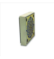 Çini Desen Baskılı Doğaltaş  Magnet(KD-022)Buzdolabı Süsü