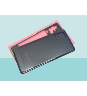 Samsung Galaxy M51 Uyumlu FULL KASA Arka Kapak Batarya Kapağı - SİYAH