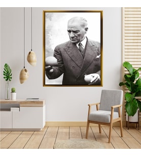 ÇERÇEVELİ ATATÜRK TABLO S783