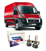 Fiat Ducato Led Xenon Kısa Far Ampulü H7 Mono Yeni Seri Beyaz 2006-2013