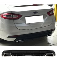 Ford Mondeo Mk4 Siyah Difüzör Çiftli Kare Egzoz Görünümlü D Tip Difizör