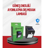 Kablo Gerektirmeyen Güneş Enerjili Dış Mekan Işık – Bahçe Ve Koridor Aydınlatması
