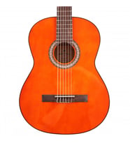 Miguel Angela MA1-WA Klasik Gitar - Naturel (Başlangıç - Eğitim Serisi)  Sıcak Ahşap Tonlu Ceviz Finish, Ihlamur Gövde, Klasik Gitar Eğitimi İçin İdeal  Uyum: 4/4 (Tam Boy) Standart