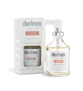 Derinex Kadın Saç Dökülmesine Etkili Sprey 50 ml