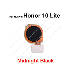 Huawei Uyumlu Honor 10 Lite Parmak İzi Flex Siyah