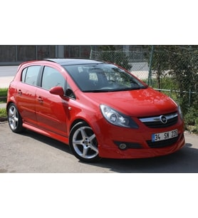 Opel Corsa Uyumlu D Yan Marşpiyel