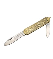 Metal Saplı Sürmene 013 Geleneksel Hediyelik Çakı 14 Cm pop