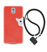 Samsung Note 3 4 5 8 9 20 Ultra 10 Lite Kılıf Boyun Askılı Silikon Kedoş 1735