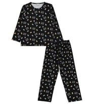 Civil Girls Dont Look Back Baskılı 6-9 Yaş Pijama Takımı - Siyah