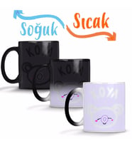 Bt21 Glowing Koya Bts Sihirli Kupa Bardak Porselen