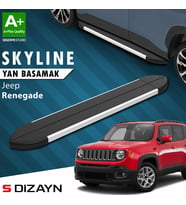 Jeep Renegade Skyline Aluminyum Yan Basamak 173 Cm 2014 Üzeri A+ Kalite