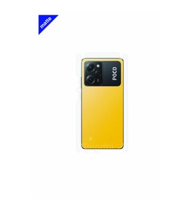 Poco X5 Pro 5G Mat Arka ve Yan Kaplama Köşeler Dahil Kaplayan Poliüretan Film