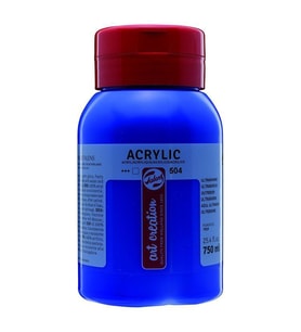 Talens Art Creation Akrilik Boya 750 ml. 504 Ultramarine 