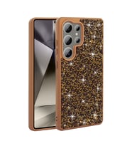 Samsung Galaxy S22 Ultra Uyumlu Kılıf Parlak Taşlı Tasarım Zore Pırlanta Kapak