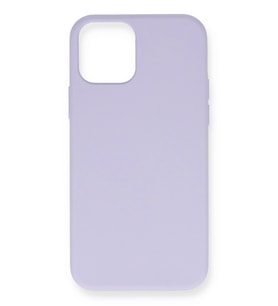 Pilelistore   iPhone 12 Mini Kılıf Nano içi Kadife Silikon - Lila