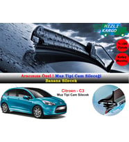 Citroen C3 Muz Silecek Takımı 2010-2015