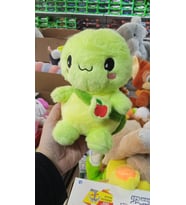 Oyuncak Peluş Sevimli Çantalı Ayakta Kaplumbağa Caretta 22 cm