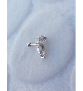 Tragus Küpe Piercing Çelik
