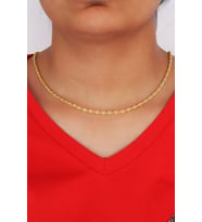 Burgu Tasarım Altın Kaplama Kadın Gümüş Kolye