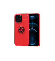 Apple iPhone 13 Pro Uyumlu Kılıf Zore Ravel Silikon Kapak (Kırmızı)