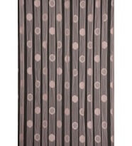 KÜÇÜK PUANLI MODEL PUDRA RENK HAZIR İP PERDE 300*280 cm