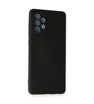 Galaxy A72 Kılıf Nano İçi Kadife  - Siyah