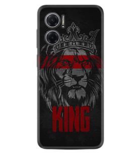 Xiaomi Redmi Note 11E Kılıf Resimli Desenli Silikon Platinium Series King 1894