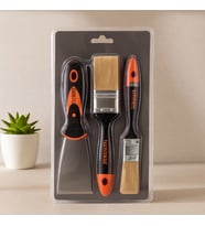 Boyacı Seti 3 Parça (50 mm Spatula ve 2 Kestirme Fırça)
