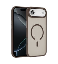 iPhone 17 Air Kılıf M-safe Şarj Özellikli Mat Arka Yüzey Sio Kılıf (Gold)