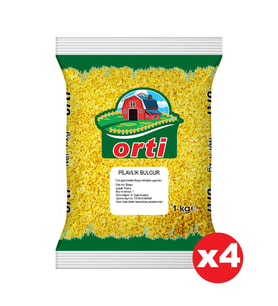 Orti Pilavlık Bulgur 1 Kg. x 4 Adet