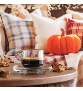 Cozy Cam Espresso Fincan Seti 6 Kişilik 91 ml (6 Espresso Fincanı ,6 Fincan Tabağı)