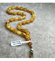 Doğaltaş Damla Kehribar Tesbih 30 CM