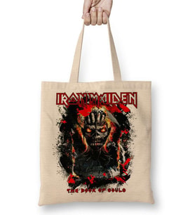 İron Maiden Bez Çanta Uzun Saplı