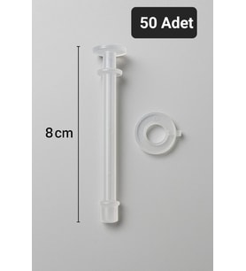 UPEKA Gözlük Stand Burunluk Gözlük Askılığı Boy 8 cm 50 Adet