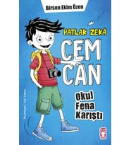 Patlak Zekâ Cemcan - Okul Fena Karıştı (Fleksi Cilt)