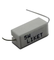 5W 33R Taş Direnç x 1 adet  (rf061) (Beyaz)