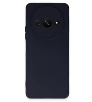 Northcity Xiaomi Redmi A3 4G Uyumlu Kılıf Nano içi Kadife Silikon - Lacivert