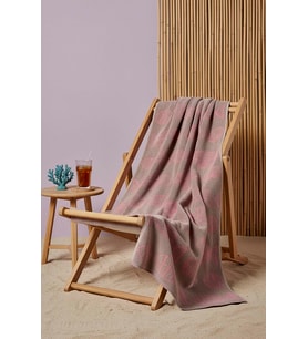 Füme Aztec %100 Pamuklu Plaj Havlusu 70x140 cm