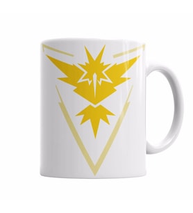 Pokemon Go Pikachu instinct sarı takım Kupa Bardak Porselen