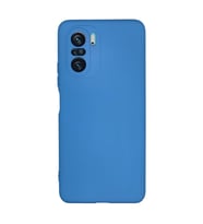 Xiaomi Poco F3 Kılıf Nano İçi Kadife Silikon - Mavi