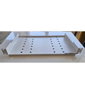 Nif Bilişim 450mm Sabit Raf Rack Kabinet Rafı Soho Kabin Rafı 19'' Kabinet Soho Modem Rafı Vida Somun Dahil